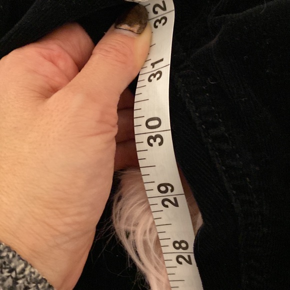 Rag & Bone skinny black mid rise corduroy jeans size 24 - Picture 3 of 4